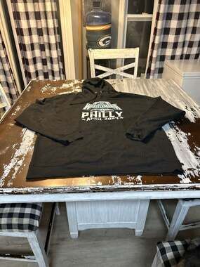 WWE Authentic WrestleMania 40 Philly April 2024 Black Pullover Hoodie - 3X